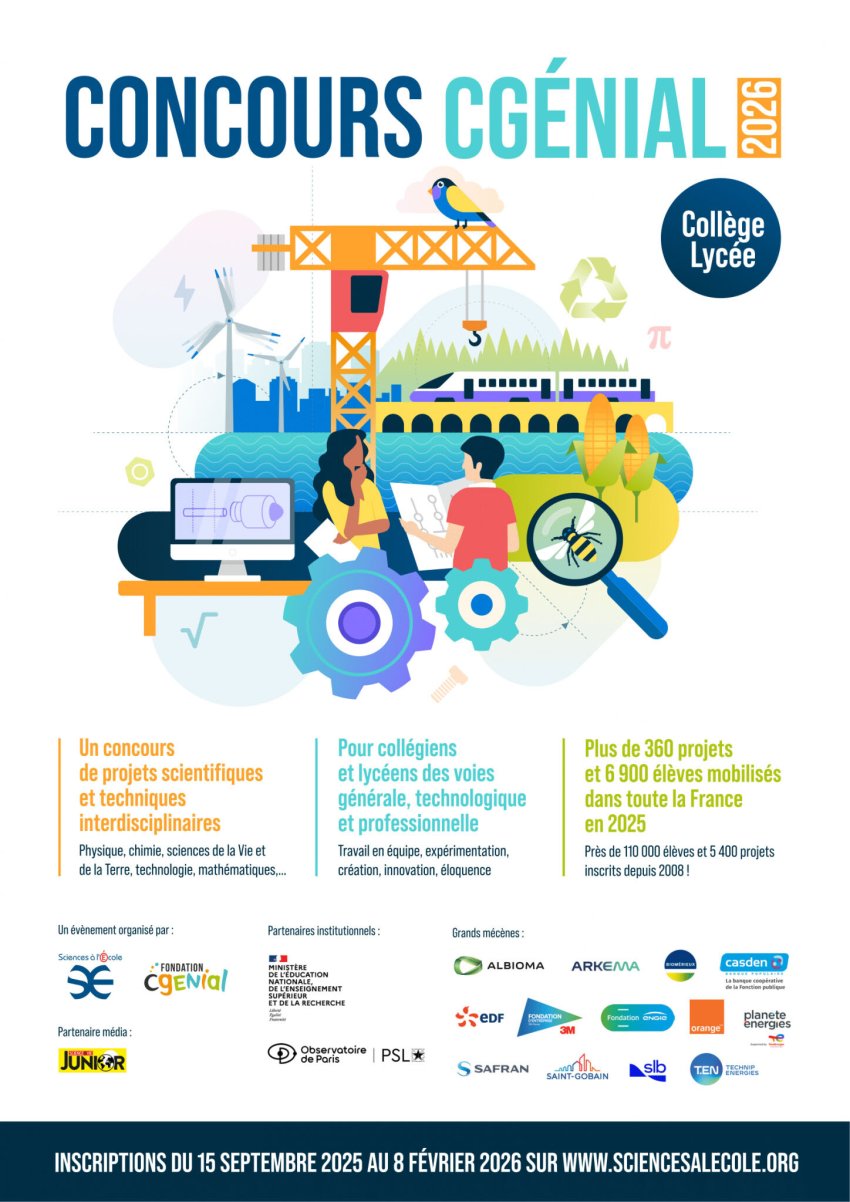 Sciences à l'école