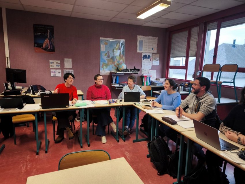 Temps de réflexion collective du laboratoire Lewis Carroll